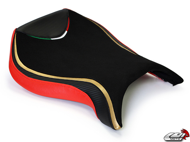 LUIMOTO (Team Italia Suede) Rider Seat Cover for the MV AGUSTA F4